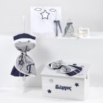 Πακέτο Βάπτισης Αστέρι Γκρι Μπλε