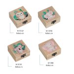 Μπομπονιέρα ξύλινο κουτί με εκτύπωση ζωάκια - Image 3