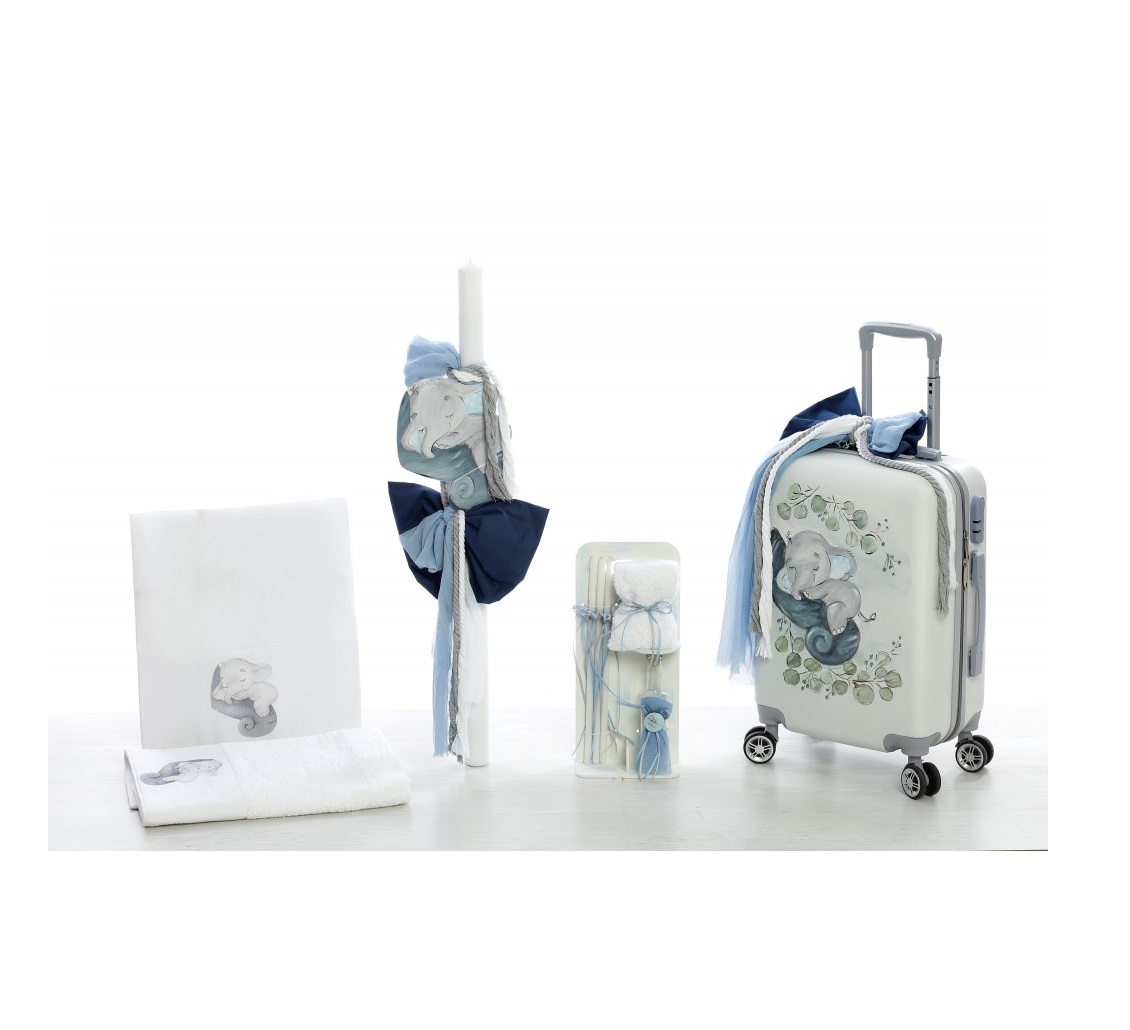 2340 Πακέτο βάπτισης Ελεφαντάκι - Image 1