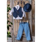 Κοστούμι βάπτισης Bebe en Rose