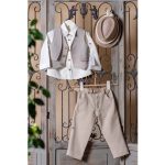 Κοστούμι βάπτισης Bebe en Rose