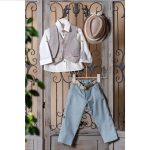 Κοστούμι βάπτισης Bebe en Rose