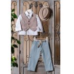 Κοστούμι βάπτισης Bebe en Rose