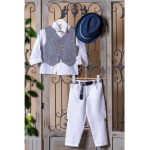 Κοστούμι βάπτισης Bebe en Rose