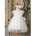 Βαπτιστικό φόρεμα Bebe en Rose 2404