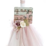 Σετ βάπτισης βαλίτσα με λουλούδια - Image 3