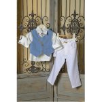 Κοστούμι βάπτισης Bebe en Rose