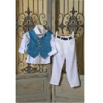 Κοστούμι βάπτισης Bebe en Rose