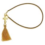 Μαρτυρικά βάπτισης δερμάτινο βραχιολάκι - Image 3