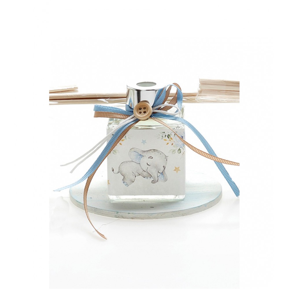 ΑΡΒ-412-1000x1000h Αρωματικό χώρου σε ξύλινη βάση με θέμα ελεφαντάκι - Image 1