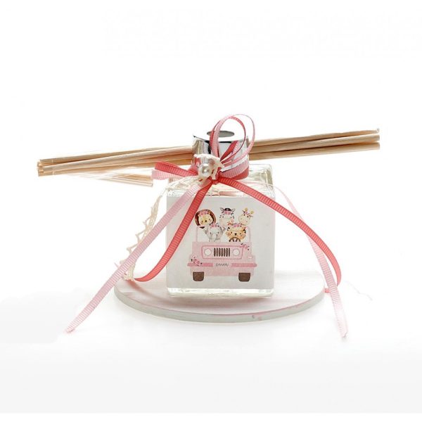 Αρωματικό χώρου σε ξύλινη βάση με θέμα ζωάκια