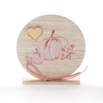 Ξύλινο καδράκι στρογγυλό με βάση με θέμα της επιλογής σας - Image 4