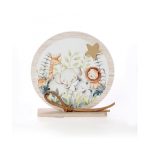 Ξύλινο καδράκι στρογγυλό με βάση με θέμα της επιλογής σας - Image 4