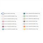 Προσκλητήριο γάμου με floral peach αποχρώσεις και χρυσό οβάλ στεφάνι. - Image 2