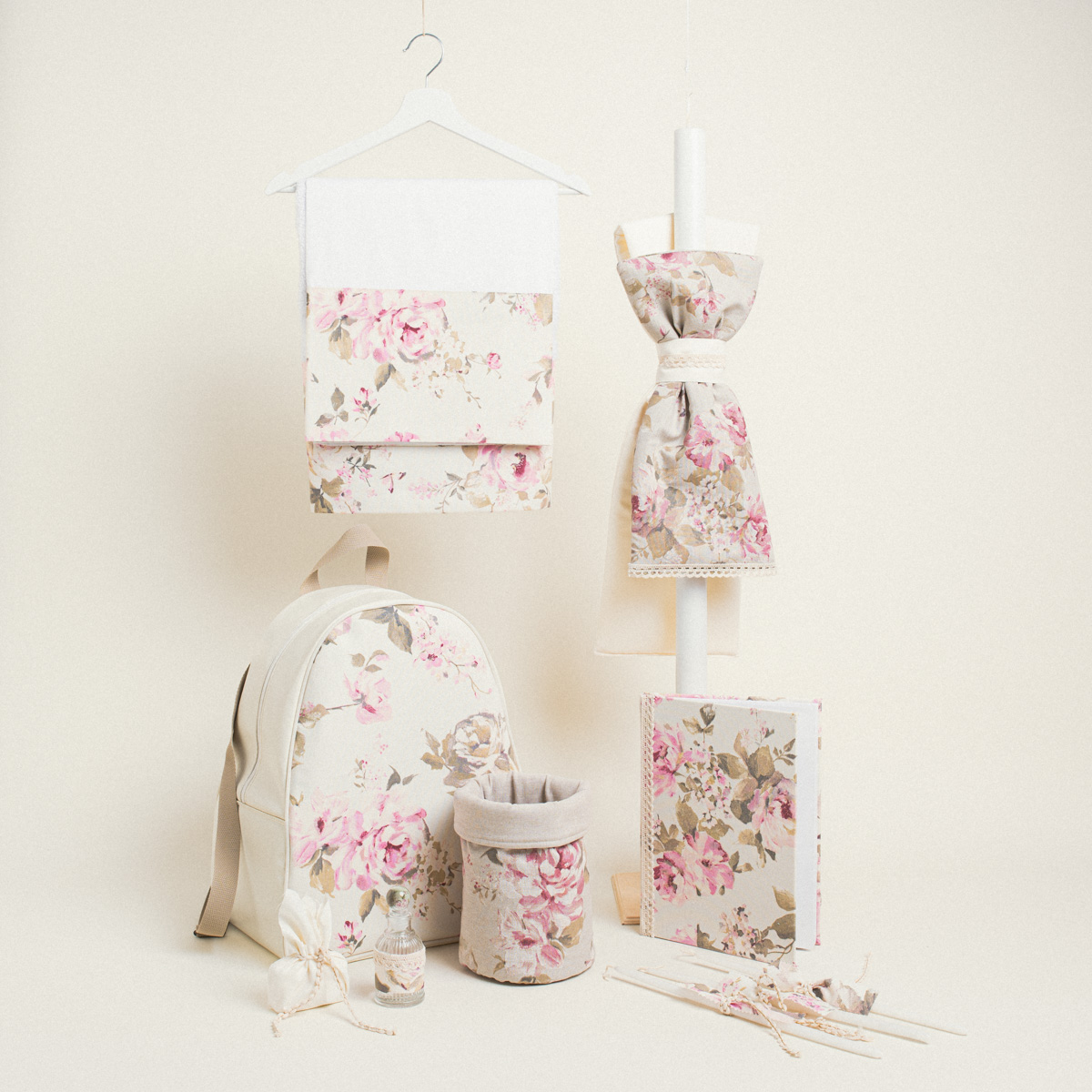 1.331926 ΣΕΤ ΒΑΠΤΙΣΗΣ ΚΛΑΣΙΚΟ ΦΛΟΡΑΛ - Image 1