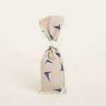 Πουγκί μίνι ιστιοφόρα με κορδέλα