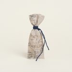 Μπομπονιέρα πουγκί χάρτης vintage