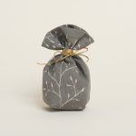 Μπομπονιέρα βάπτισης πουγκί κλαδιά