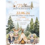 Προσκλητήριο βάπτισης Forest Adventure