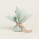 Μπομπονιέρα μαντήλι βεραμάν χρυσό lurex