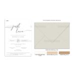 Προσκλητήριο γάμου Just Love - Image 2