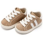 Babywalker δίχρωμα sneakers BS3086 Μπεζ Λευκό - Image 2