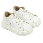 Babywalker δετό sneaker BW4233 σε λευκό χρώμα