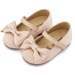 Babywalker Γοβάκι με Σατέν Φιόγκο BW4870 Μπεζ - Image 3