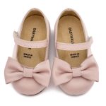 Babywalker Γοβάκι με Σατέν Φιόγκο BW4870 Μπεζ - Image 5