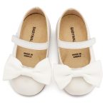 Babywalker Γοβάκι με Σατέν Φιόγκο BW4870 Μπεζ - Image 6