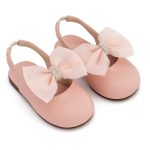 Babywalker Γαλλικό Σαμπό με Φιόγκο Οργάντζας BW4883 Ροζ