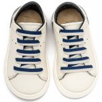 Babywalker Sneaker με Δίχρωμο Κορδόνι EXC5294 Λευκό Μπλε - Image 2