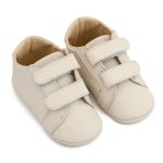Babywalker Δερμάτινο Sneaker Αγκαλιάς MI1136 Εκρού