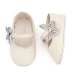 Babywalker Γοβάκι Αγκαλιάς με Πεταλούδες MI1658 Λευκό - Image 2