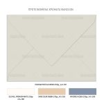 Προσκλητήριο γάμου Dusty Blue Minimal Flowers - Image 3