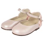 Babywalker Γαλλικό Γοβάκι με Λουλούδια BW4503 Λευκό - Image 5