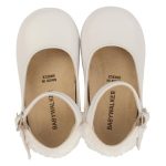 Babywalker Γαλλικό Γοβάκι με Λουλούδια BW4503 Λευκό - Image 2