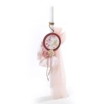 Πακέτο βάπτισης με λουλούδια και μονόγραμμα - Image 2