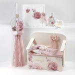 Πακέτο Βάπτισης Κύκνος με παγκάκι γραφείο