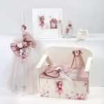 Πακέτο Βάπτισης Νεράιδα με παγκάκι γραφείο