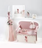 Πακέτο Βάπτισης Μπαλαρίνα με παγκάκι γραφείο