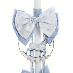 Πακέτο βάπτισης vintage κουνιστό αλογάκι με βαλίτσα - Image 3