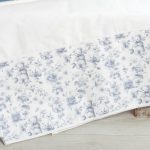 Πακέτο βάπτισης μονόγραμμα σε μπλε heritage μοτίβο - Image 4